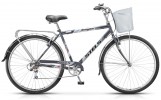 Велосипед 28' STELS Navigator-350 Gent Серый 2020 20' + корзина Z010 LU085344